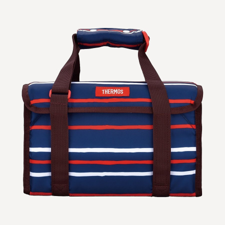 Термосумка с контейнерами Thermos DJF-4003 (Navy Stripe / Green(2,5L), Red(0,95L), Yellow(0,42L))